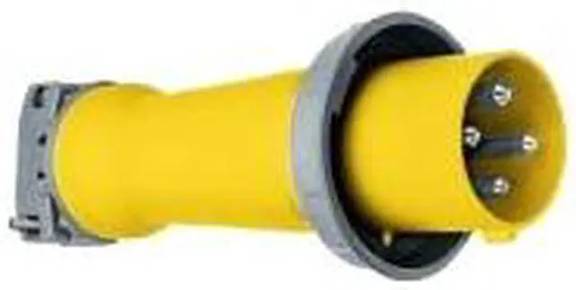 Alt view image 3 of 5 - HUBBELL M4100P12 Pin and Sleeve Plug,3P,4W,100A,250V