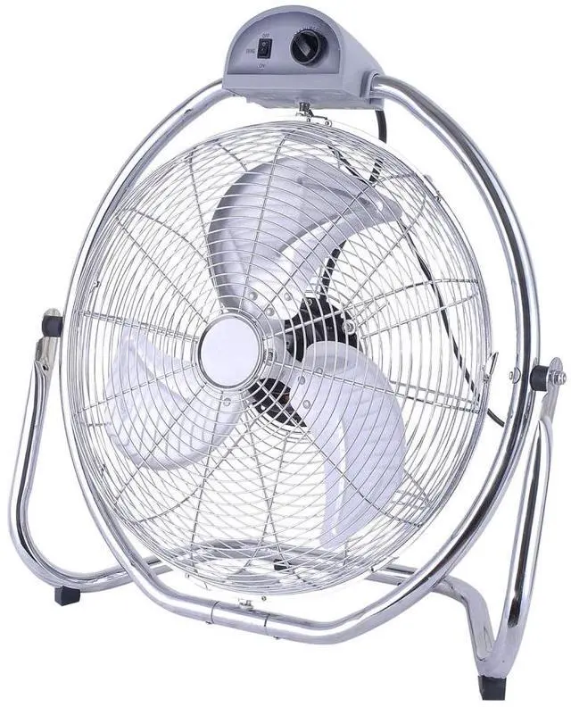 Alt view image 6 of 9 - Optimus F-4208 20 Inch Grade Oscillating High Velocity Fan with Chrome Grill
