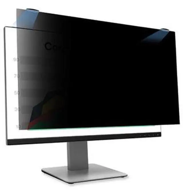 Alt view image 18 of 20 - 3M Privacy Screen Filter Black - For 27" Widescreen LCD Monitor - 16:9 - Scratch Resistant, Fingerprint Resistant - Anti-glare