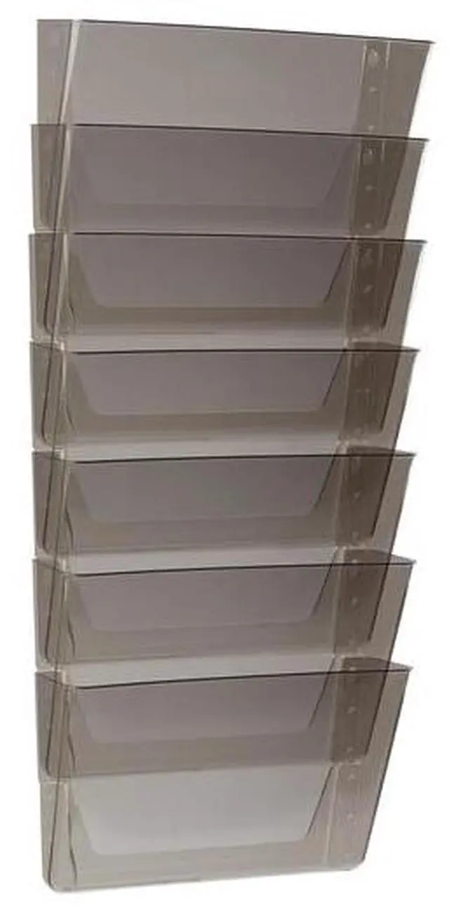 Alt view image 10 of 10 - Storex 70260U01C Stacking Wall Pocket Set