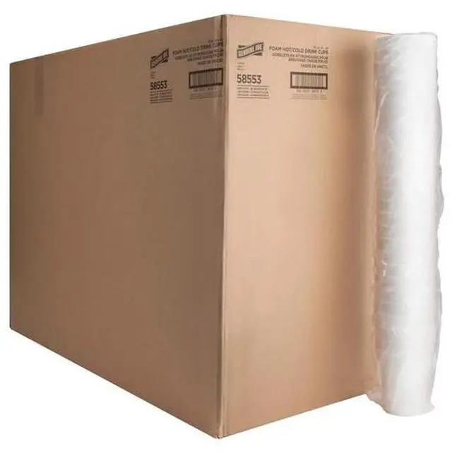 Alt view image 11 of 11 - Foam Cups 14 oz. 1000/CT White