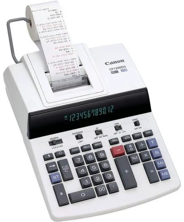 Alt view image 16 of 16 - Canon  Printing Calculator CP1200DII