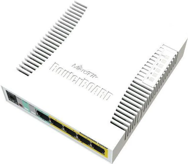Main image of Mikrotik CSS106-1G-4P-1S RB260GSP 5 Gigabit Ethernet Ports and One SFP Cage