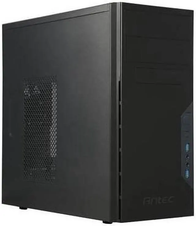 Alt view image 4 of 6 - Antec VSK3000E-U3 US Black SGCC Micro ATX Mini Tower Computer Case