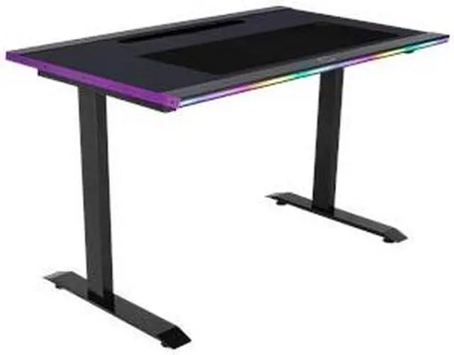 Main image of Cooler Master GD120 ARGB Gaming's Desk with Smart Ambiance Lighting, Cable Management Full-Sized Water-Repellent Mousepad