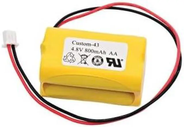 Alt view image 12 of 12 - Replacement Emergency Light Battery