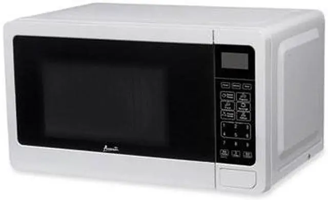 Alt view image 8 of 15 - Avanti 0.7 Cu. Ft. White Countertop Microwave