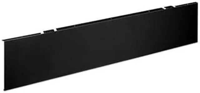 Alt view image 3 of 3 - HON Universal Modesty Panel - 50" Width x 9.6" Depth - Steel - Black HONMTUMOD50P