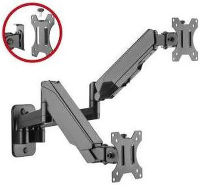 Alt view image 11 of 13 - Siig Mounting Arm For Monitor - Black