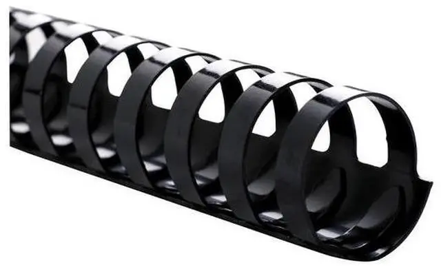 Alt view image 6 of 6 - Sparco Plastic Binding Spines 1-1/2" 320 Sheet Capacity 100/BX BK 18003
