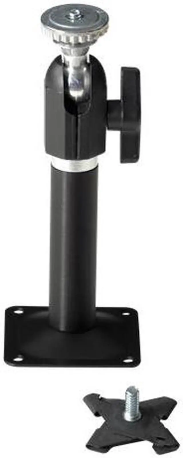 Alt view image 2 of 2 - Computar Ganz High Quality CMB-1 6" Camera mounting bracket w/drop ceiling clip (black)