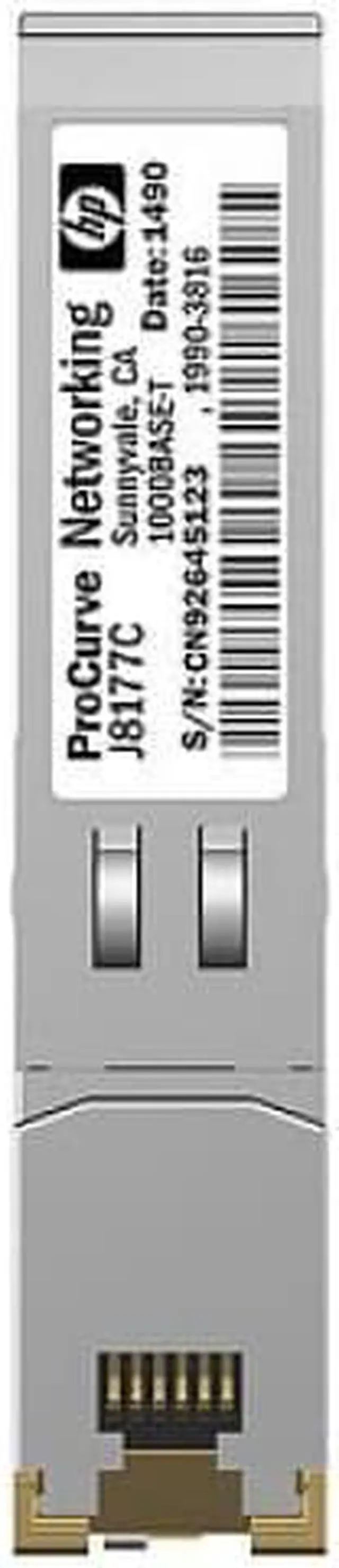 Main image of HEWLETT-PACKARD JD089B X120 1GB SFP RJ45 T TRANSCEIVER