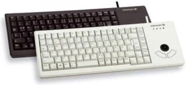 Main image of CHERRY G84-5400LUMEU-2 XS Track Ball USB,PS/2 ,Black