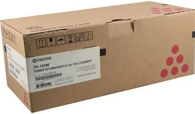 Alt view image 2 of 8 - Kyocera Mita TK-152M Toner Cartridge - Magenta