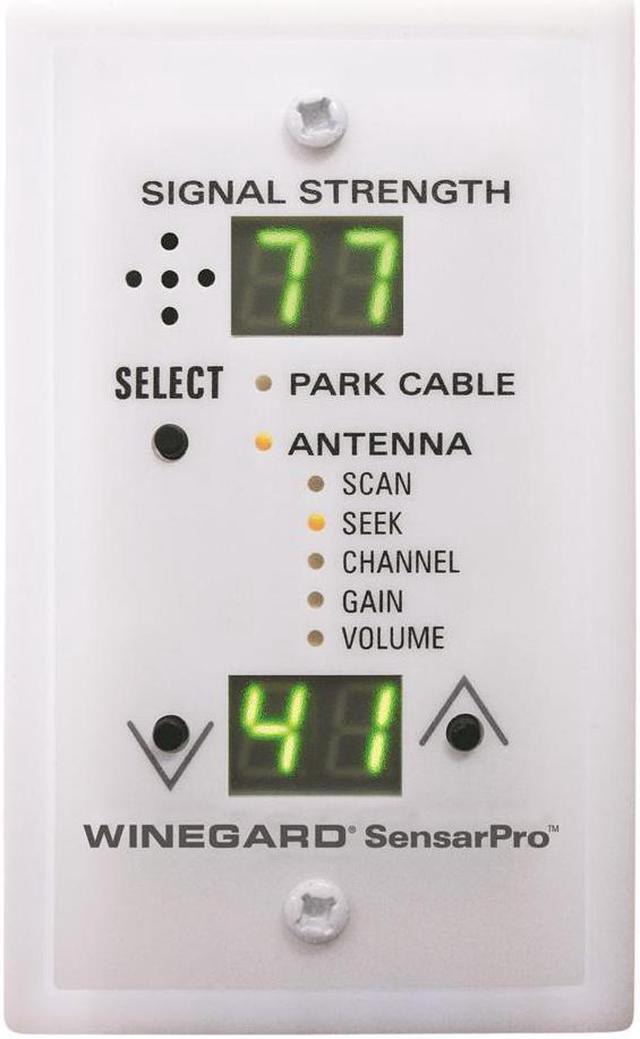 Main image of RV Motorhome Trailer Sensar Pro TV Signal Meter, High Grade Digital Tuner With Precise Aiming