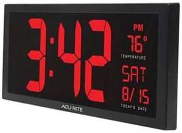 Main image of CHANEY INSTRUMENTS 75127 AcuRite Digit 14.5 Wall Clock