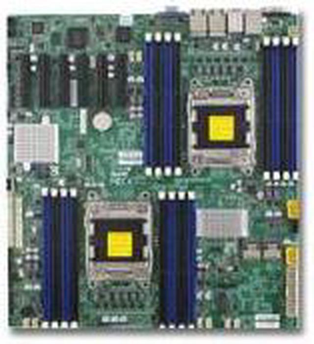 Main image of SUPERMICRO X9DRD-7LN4F-B Supermicro X9DRD-7LN4F-B Dual LGA2011 Intel C602J DDR3 SATA3 and SAS V and 4GbE EATX Server Motherboard