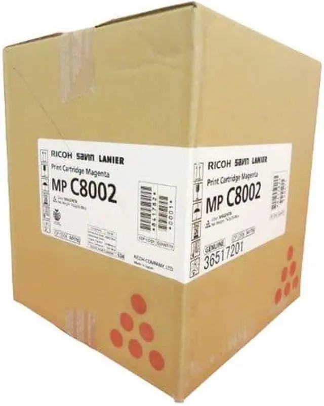 Alt view image 2 of 5 - Ricoh - 841782 - Ricoh Toner Cartridge - Magenta - Laser - 29000 Page