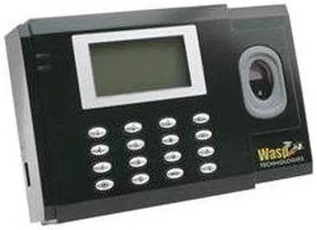 Alt view image 2 of 5 - Wasp 633808550592 WaspTime B1100 Biometric Time Clock with Biometric Time and Attendance System(Pro)