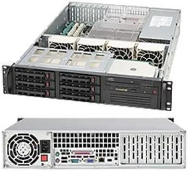 Alt view image 3 of 7 - Supermicro SuperChassis 823TQ-653LPB