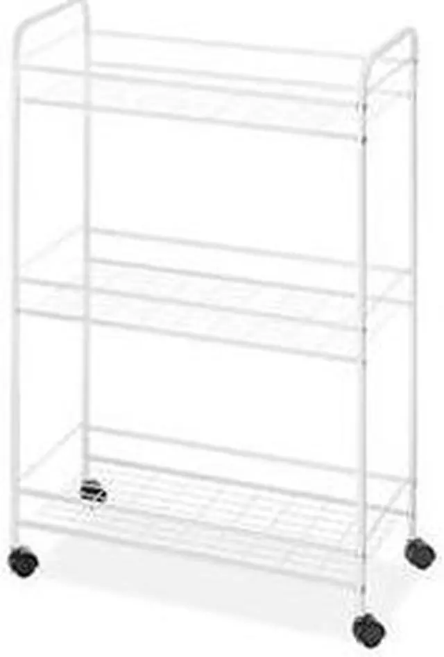 Main image of WHITMOR 6023-6001 Household Cart Slim 3Tier Wht