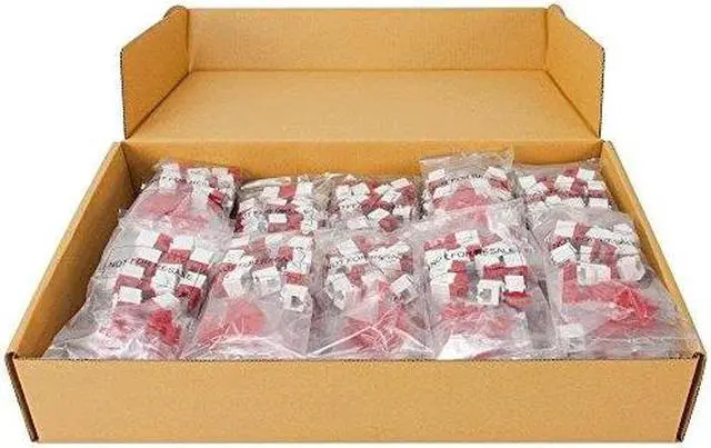 Main image of ICC ICC-IC107F6VWH MODULE- CAT 6- HD- 400 PK- WHITE