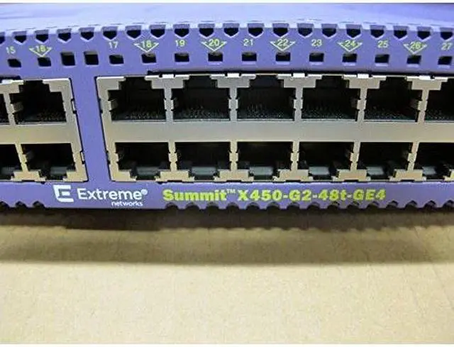 Main image of Extreme Networks Summit X450-G2-48t-GE4 Ethernet Switch