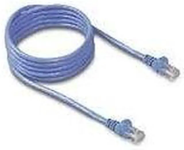 Alt view image 2 of 6 - Belkin TAA791-20-BLU-S 2 ft. Cat 5E Blue Cat.5e UTP Patch Cable