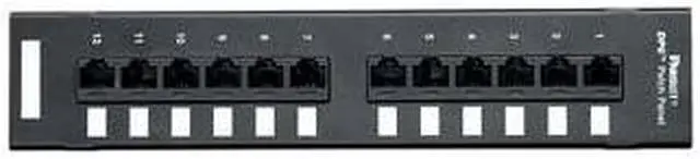 Alt view image 3 of 5 - Panduit Patch Panel,Cat 5e,Rack Mt,24 Port HAWA DP245E88TGY