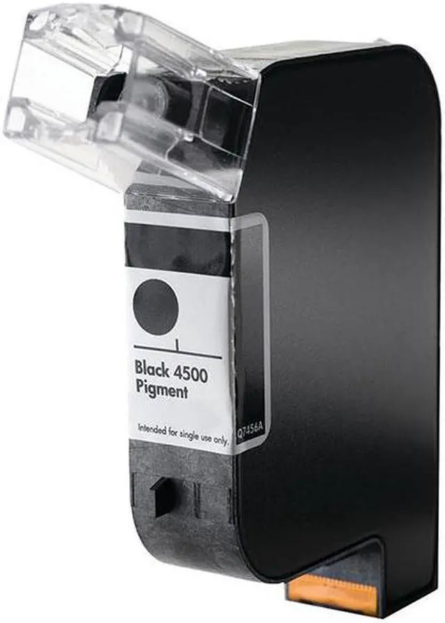 Alt view image 4 of 5 - HP Q7456A TIJ2.50 HP 4500 Pigment Black Printhead & Connector Assembly