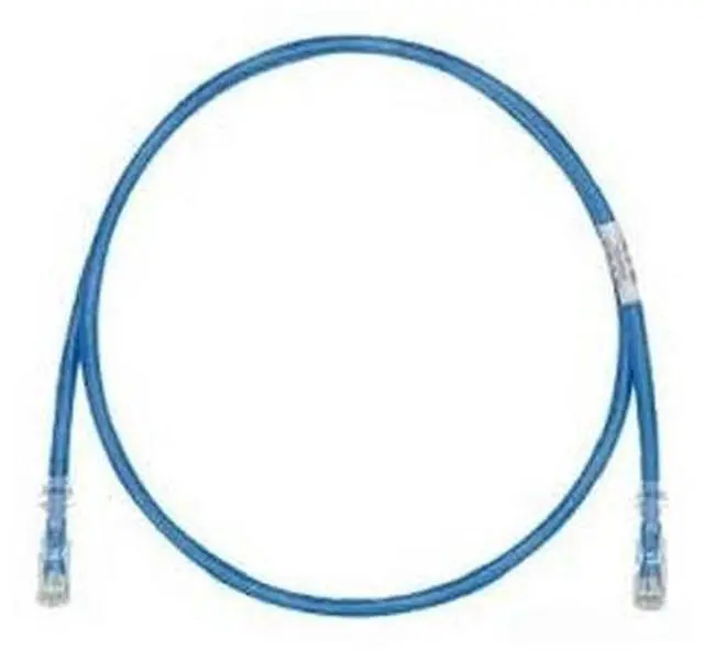 Alt view image 4 of 11 - Panduit UTPSP10BUY 10 ft. Cat 6 Blue Network Ethernet Cable