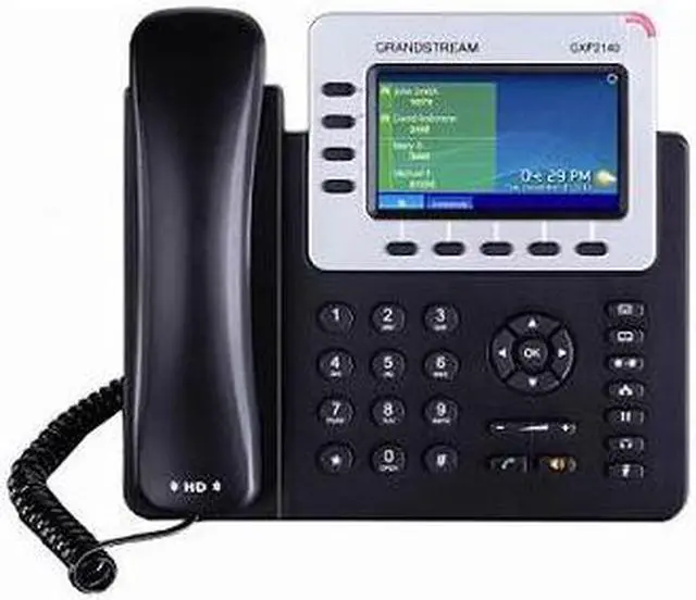Alt view image 3 of 13 - Grandstream Gxp2140 Ip Phone - Wall Mountable