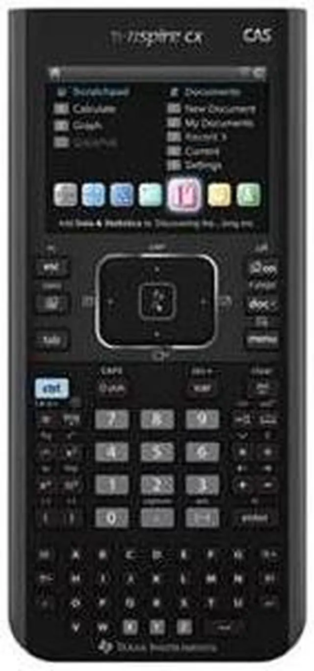Alt view image 5 of 8 - Texas Instruments NSPIRECXCAS TI-Nspire CX CAS Handheld Graphing Calculator