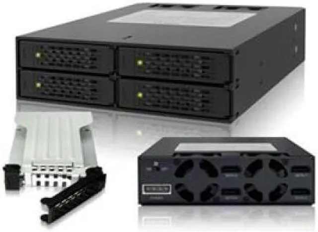 Main image of ICY DOCK MB994SP-4SB-1 4 in 1 SATA Hot Swap RAID cage