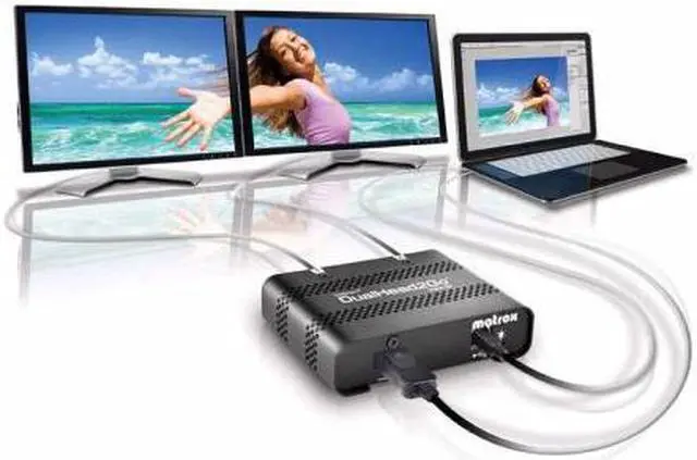 Main image of MATROX D2G-DP2D-IF Matrox DualHead2Go Digital SE external multi-display adapter