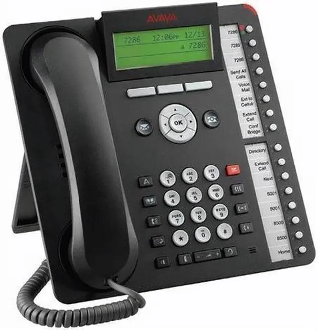 Alt view image 3 of 4 - Avaya 700508194 1416 Standard Phone - Black