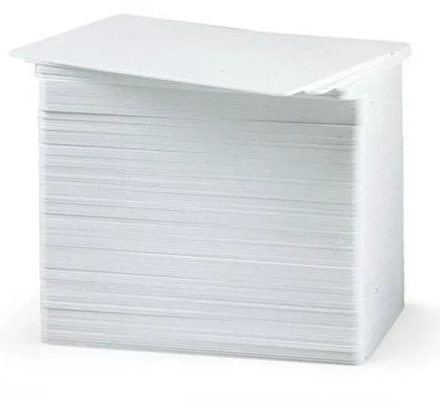 Main image of FARGO ELECTRONICS 081754 500PK CR80 ULTRACARD PVC BLANK