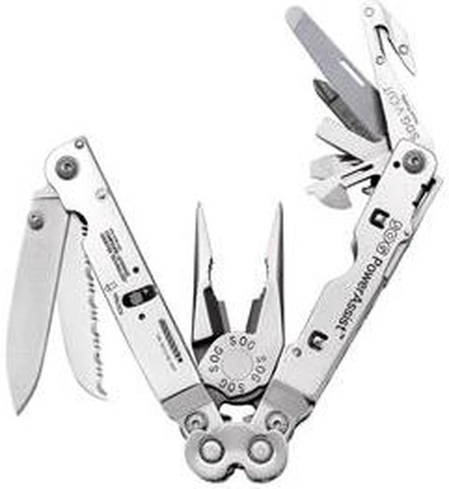 Alt view image 12 of 15 - Sog Multi-Tool,Black,16 Tools HAWA S66N-CP