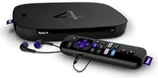 Alt view image 4 of 16 - Roku 4 Streaming Media Player 4K UHD