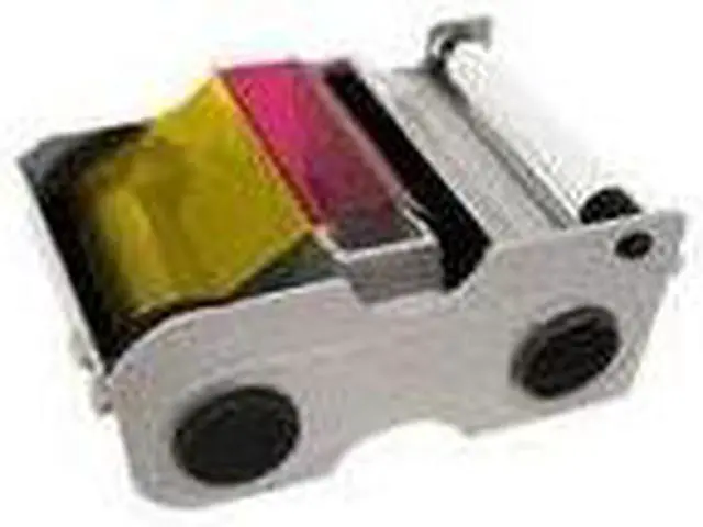 Main image of FARGO ELECTRONICS 045410 RIBBON EZ YMCKO  W/CLEANING