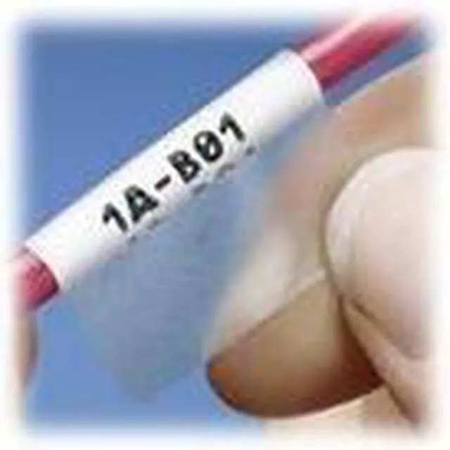 Alt view image 3 of 7 - Panduit S100X150VAC P1 Cassette Self-Lam Label Vinyl 1X1.55 Poa Clear/White