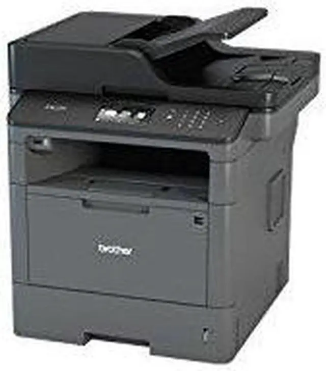 Alt view image 3 of 4 - Brother DCP-L5500DN Laser Multifunction Printer - Monochrome - Plain Paper Print - Desktop