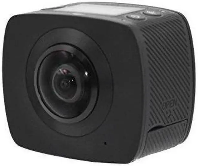 Alt view image 8 of 17 - iview 360 PRO Sport Camera Sony CMOS 8MP Pixels Dual Lens 720 Degree Panoramic View VR Format Compatible with All VR Devices TV Tuners & Video Capture Black (360 Pro Camera)