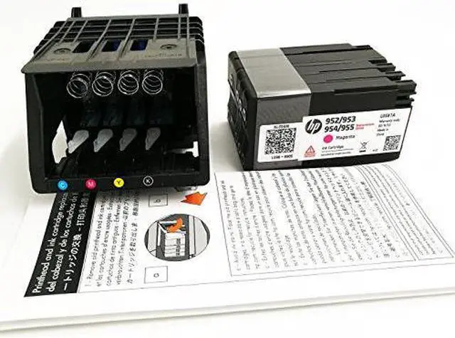 Alt view image 3 of 3 - HP Print Head with HP 951 Starter Ink - Color