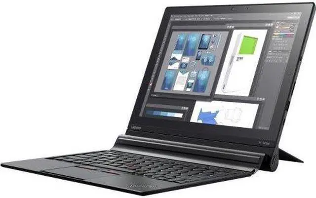 Alt view image 7 of 8 - Lenovo ThinkPad X1 Tablet 20JB002BUS 12" Touchscreen LCD 2 in 1 Notebook - Intel Core i7 (7th Gen) i7-7Y75 Dual-core (2 Core) 1.30 GHz - 16 GB LPDDR3 - 256 GB SSD - Windows 10 Pro 64-bit (English) - 2160 x 1440 - In-plane Switching (IPS)...