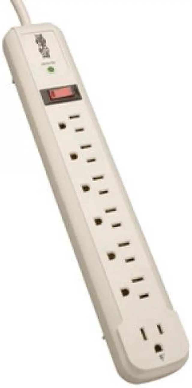 Main image of Tripp Lite TRI#TLP74R SURGE PROTECTOR 7 RIGHT ANGLE