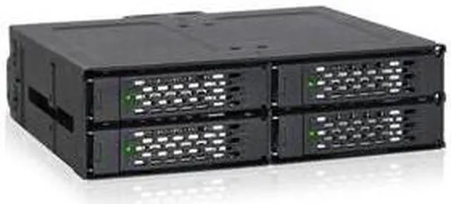 Main image of ICY DOCK ICY#MB607SPB Full Metal 4 Bay HDD Cage