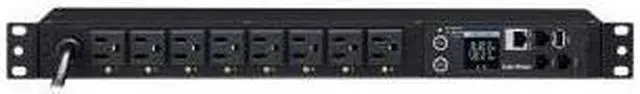 Main image of CYBERPOWER CYB#PDU41001 Switched PDU 15A 1u 8 Out 120V
