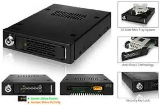 Main image of ICY DOCK ICY#MB991IKB 2.5SATASAS Mobile Rack RoHS