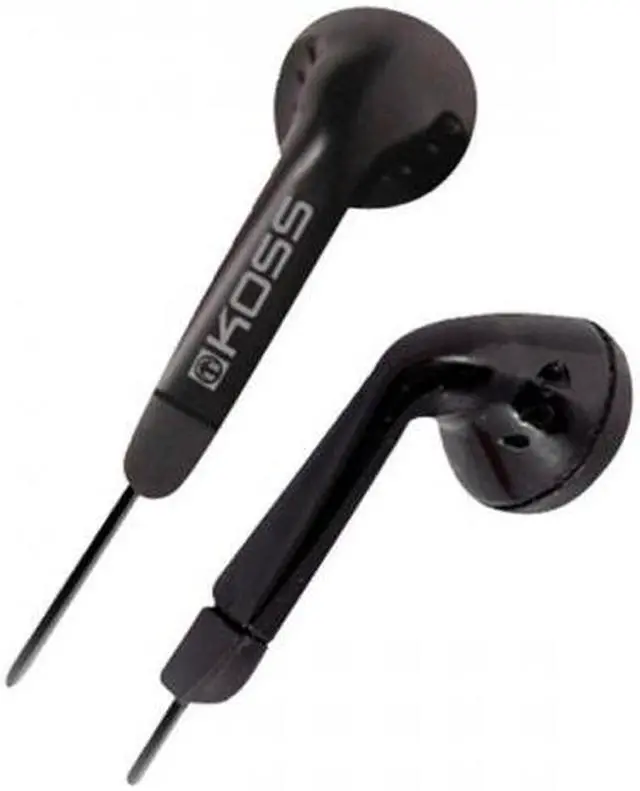 Main image of KOSS KOS#183707 KE5k Earphone  Stereo - Black - Wired - 32 Ohm - 70 Hz 20 kHz - Earbud - Binaural - Open - 4 ft Cable